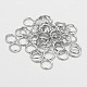 Открытые прыжковые кольца из экологически чистой латуни X-KK-M165-5mm-03P-NR-1