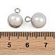 Круглые подвески из натурального жемчуга KK-D423-08P-3