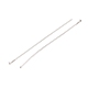 Плоские головки штифтов из нержавеющей стали 304 STAS-E023-0.6x40mm-2