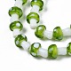 Гриб ручной Lampwork бисер пряди LAMP-R116-09A-3