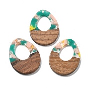 Подвески из смолы и ореха FIND-R051-10D
