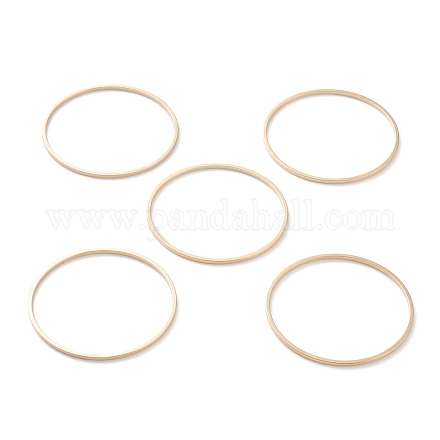 Латунные соединительные колечки KK-Y003-03K-G-1