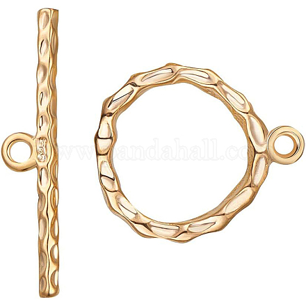 Латуни Переключить застежками KK-BC0004-05G-1