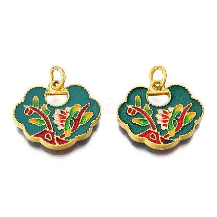 Подвески из эмали и сплава ENAM-N056-050-1