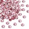 Preciosa® MAXIMA Crystal No Hotfix Flatback Stones, Czech Crystal, Dura Foiling, Round(438 11 615 Chaton Rose), 70020 Light Rose, SS8(2.3~2.5mm)