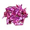 Spray Painted Natural Akoya Shell Big Pendants, Nuggets Charms, Magenta, 35.5~55x8~20x4~12mm, Hole: 1.2mm