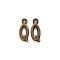 Tibetan Style Alloy Pendants, Cadmium Free & Nickel Free & Lead Free, Letter Q, Q: 17x7x2mm, Hole: 2mm, about 1230pcs/1000g