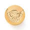 DIY Scrapbook, Brass Wax Seal Stamp, Owl Pattern, 25mm