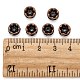 Латунные бусины-рондель из стразов RB-H035-29-4