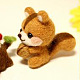 Стартовый набор для валяния иглой в форме животного DOLL-PW0002-062D-1