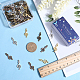Подвески со скрипичным ключом из сплава в тибетском стиле FIND-SC0006-82-3