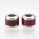 Европейские бусины из нержавеющей стали 304 STAS-S079-99D-P-2