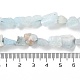 Необработанные грубые нити натурального аквамарина G-B065-C16-5