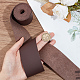 Плоский шнур из искусственной кожи из микрофибры длиной 2 м. FIND-WH0420-75D-03-3