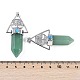 Натуральный зеленый авантюрин G-H076-02P-014-3