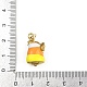 Эмалевые подвески из нержавеющей стали 304 на тему Хэллоуина STAS-L296-01G-3