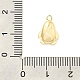 Латунные микро проложить кубического циркония подвески KK-Z073-16G-3