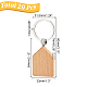 Деревянный брелок AJEW-WH0471-144-2
