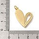 Латунные микро проложить кубического циркония подвески KK-R002-13G-3