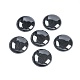 Синтетические немагнитные кабрионы из гематита G-H1596-FR-25mm-31-1