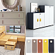Выдвижные ящики из искусственной кожи с текстурой личи DIY-WH0258-81D-7