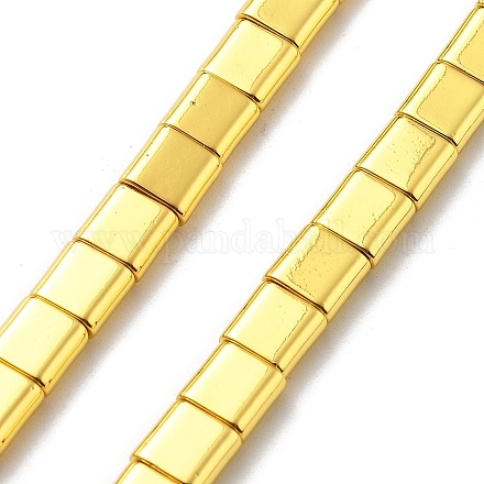 Синтетические магнитные гематит бусины пряди G-M095-N01-01G-1