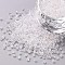 (Repacking Service Available) Round Glass Seed Beads, Transparent Colours Rainbow, Round, Clear, 12/0, 2mm, about 12g/bag