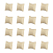 Kraft Hemp Pillow Holder for Jewelry Bracelet & Watch Displays, BurlyWood, 7.8x7x4.65cm