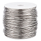 BENECREAT 130m/426.5 Feet 0.7mm/21 Gauge Single Strand Tiger Tail Beading Wire, Stainless Steel Craft Jewelry Beading Wire for Crafts, Jewelry Making, Sculpture Frame