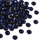 Preciosa® Crystal Hotfix Flatback Stones, Czech Crystal, Round(438 11 612 Chaton Rose VIVA 12 ®), 30280 Dark Indigo, SS10(2.7~2.9mm)