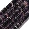 Natural Purple Fluorite Beads Strands, Disc, Heishi Beads, 6x1.5mm, Hole: 0.6mm, about 239pcs/strand, 15.28~15.35''(38.8~39cm)