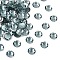 Preciosa® MAXIMA Crystal No Hotfix Flatback Stones, Czech Crystal, Dura Foiling, Round(438 11 615 Chaton Rose), 30010 Smoked Sapphire, SS16(3.8~4mm)
