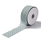 10 Yards Polyester Lace Trim Ribbon, for DIY Jewelry Making, Medium Aquamarine, 1-1/2 inch(38.5~39.5mm)