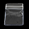 PVC Zip Lock Bags, Resealable Bags, Self Seal Bag, Rectangle, Clear, 6x4cm, Unilateral Thickness: 4.5 Mil(0.115mm)