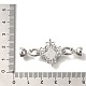Застежки-раскладушки из латуни KK-K389-131P-3