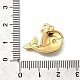 Подвески из нержавеющей стали 304 с микропаве из кубического циркония STAS-Q347-05B-G-2