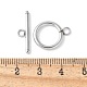 Застежки-тоглы из нержавеющей стали 304 STAS-Z124-01C-P-3