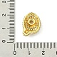 Подвески из латуни с покрытием из прозрачного кубического циркония KK-S378-01G-Q-3