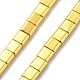 Синтетические магнитные гематит бусины пряди G-M095-N01-01G-1