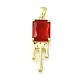 Кулон из циркония KK-U072-33G-2