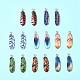 16шт 8 стиля подвески из сплава с эмалью FIND-FS0002-69-9