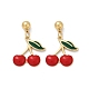 Серьги-гвоздики из латуни EJEW-Q045-05G-2