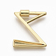 Латунные брелоки с карабином KK-T046-001G-Z-NF-2