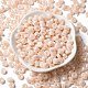 Непрозрачные цвета блестящие стеклянные бусины SEED-E001-P3x6mm-A07-2