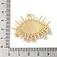 Стойки обшивки латунь кубического циркония подвески KK-G504-22G-02-3
