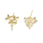 Фурнитура для сережек-гвоздиков из латуни KK-N231-304
