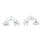 Подвески из латуни с прозрачным фианитом KK-N232-489P