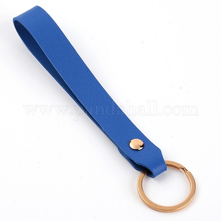 Брелок из искусственной кожи KEYC-WH0020-14F-1