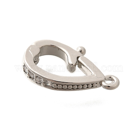 Латунная стойка с микропаве из кубического циркония KK-H508-01P-1