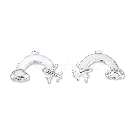 Подвески из латуни с прозрачным фианитом KK-N232-489P-1